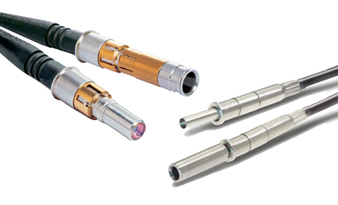 Hypertronics 光纖連接器擴束觸頭，尺寸5和尺寸12
